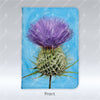 Purple Thistle - Passport Holder