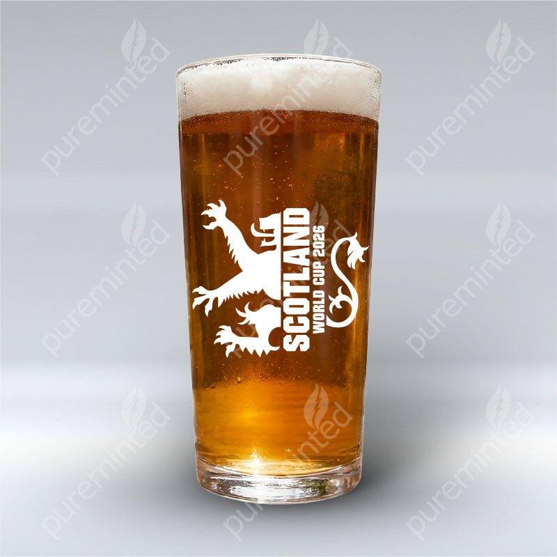 Scotland World Cup 2026 - Pint Glass