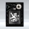 Scotland Lion - Black Hip Flask pureminted