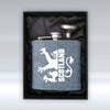 Scotland Lion - 6oz Hip Flask - With Sleeve pureminted