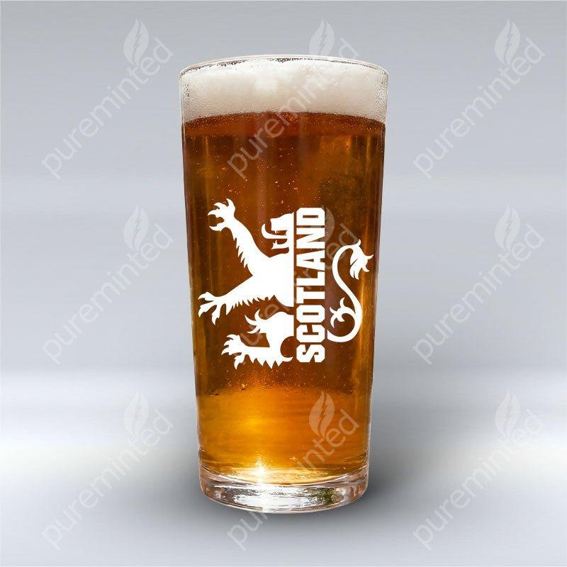 Scotland Lion - Pint Glass
