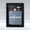 Scotland Sword - 6oz Hip Flask - With Sleeve pureminted