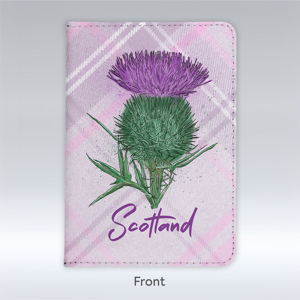 Tartan Thistle - Passport Holder