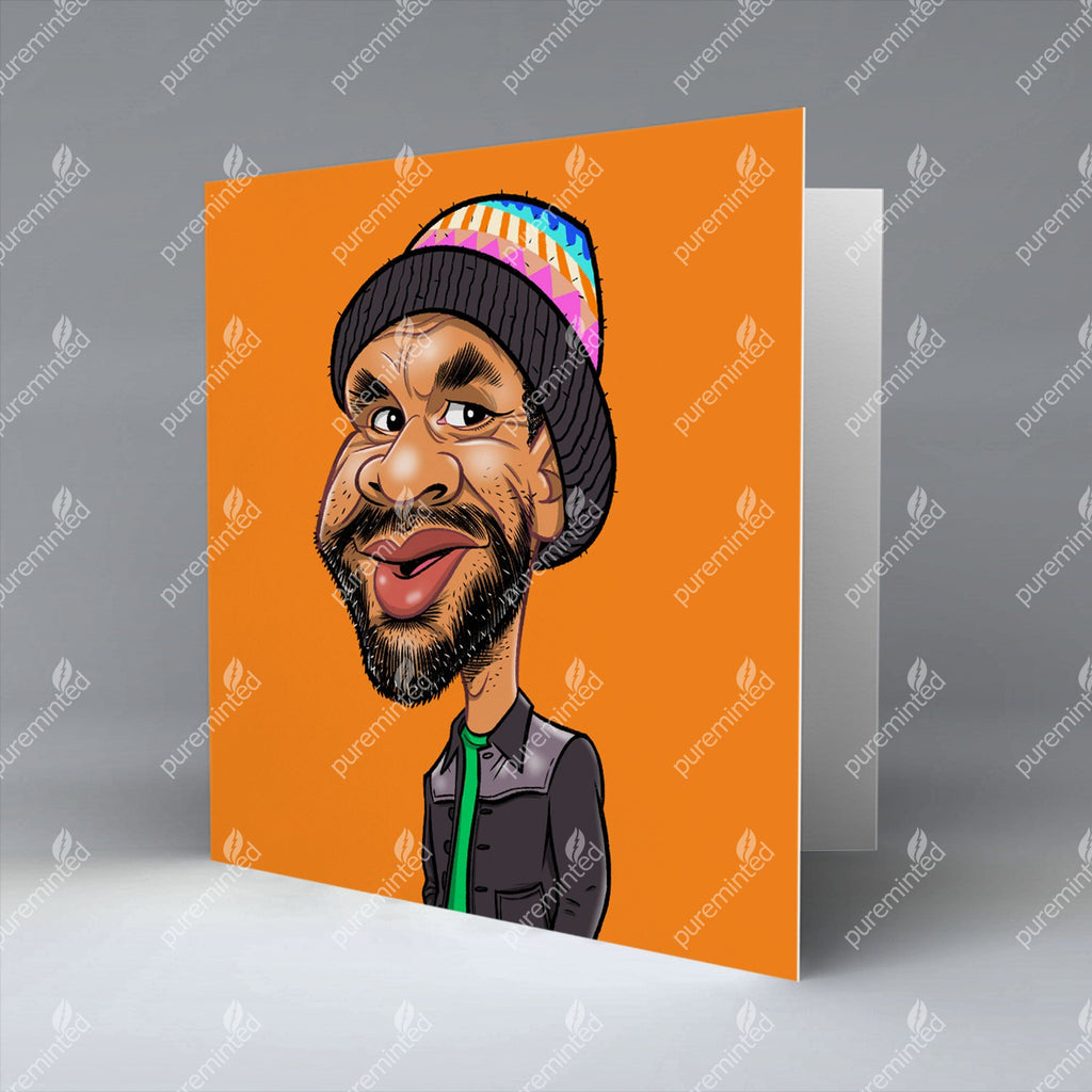 The Lorry Driver - Greetings Card