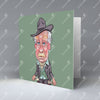The Old Timer - Greetings Card