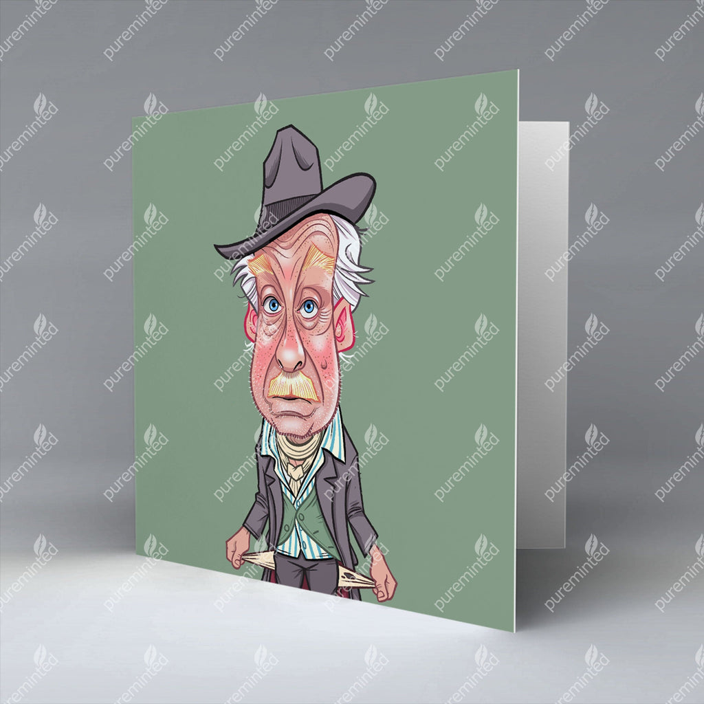 The Old Timer - Greetings Card