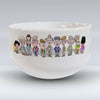 The Whole Gang - Snack Bowl Edd's Heads Caricatures