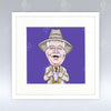 His Auld Pal - Colour Mounted Print