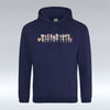 The Whole Gang - Oxford Navy Hoodie