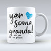 Yer some Granda! - Blue Heart Mug