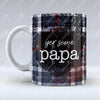 Yer Some Papa - Dark Blue Tartan - Mug