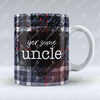 Yer Some Uncle - Dark Blue Tartan - Mug