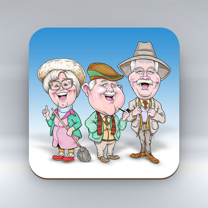 3 Auld Pals - Coaster