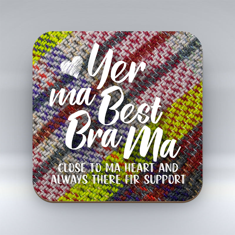 Mum Best Bra! - Coaster