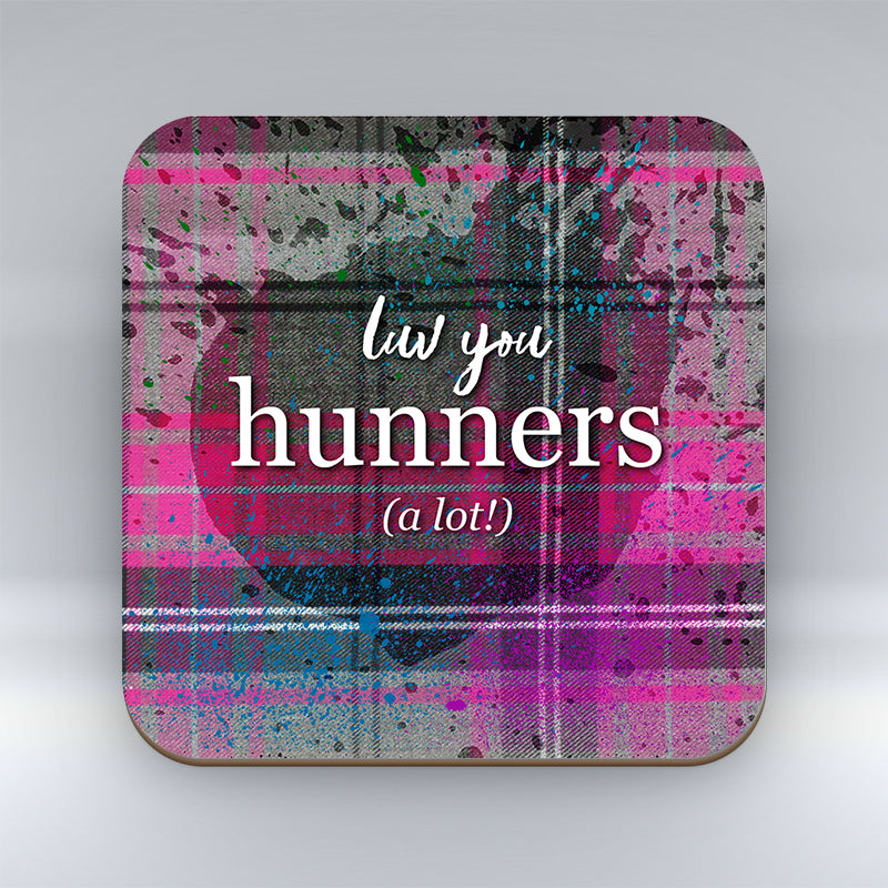 Hunners -  TARTAN Coaster