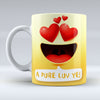 A Pure Luv Ye Emoji Text - Mug