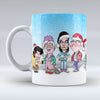 Auld Pals - Blue Christmas Mug