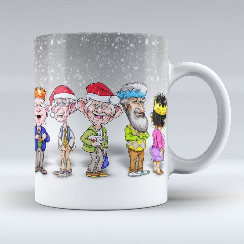 Auld Pals - Grey Christmas Mug