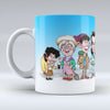 The Whole Gang - Blue Mug