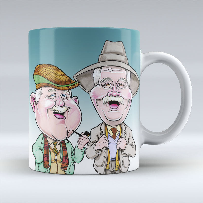 Auld Pals - Aqua Mug