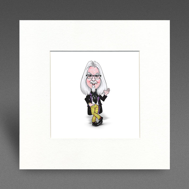 SIR Billy - Mounted Print