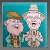 Auld Pals - Aqua Fridge Magnet