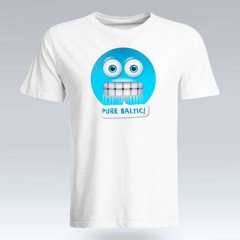 Pure Baltic Emoji Text - T-Shirt