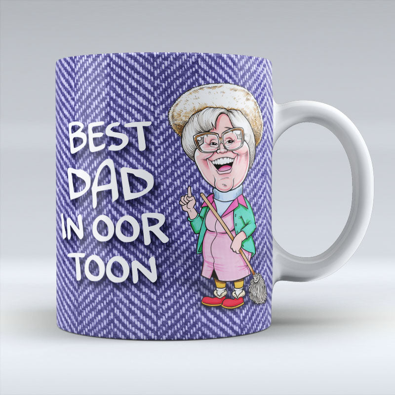 Best Dad In Oor Toon - Mug