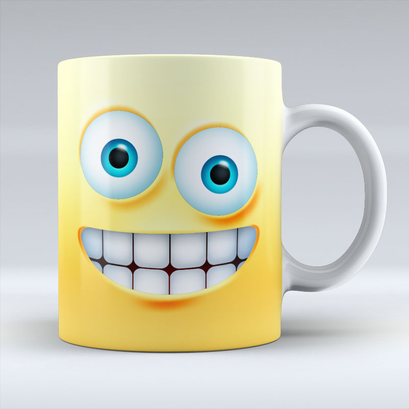Big Grin Emoji - Mug