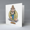 Big Man - Greetings Card