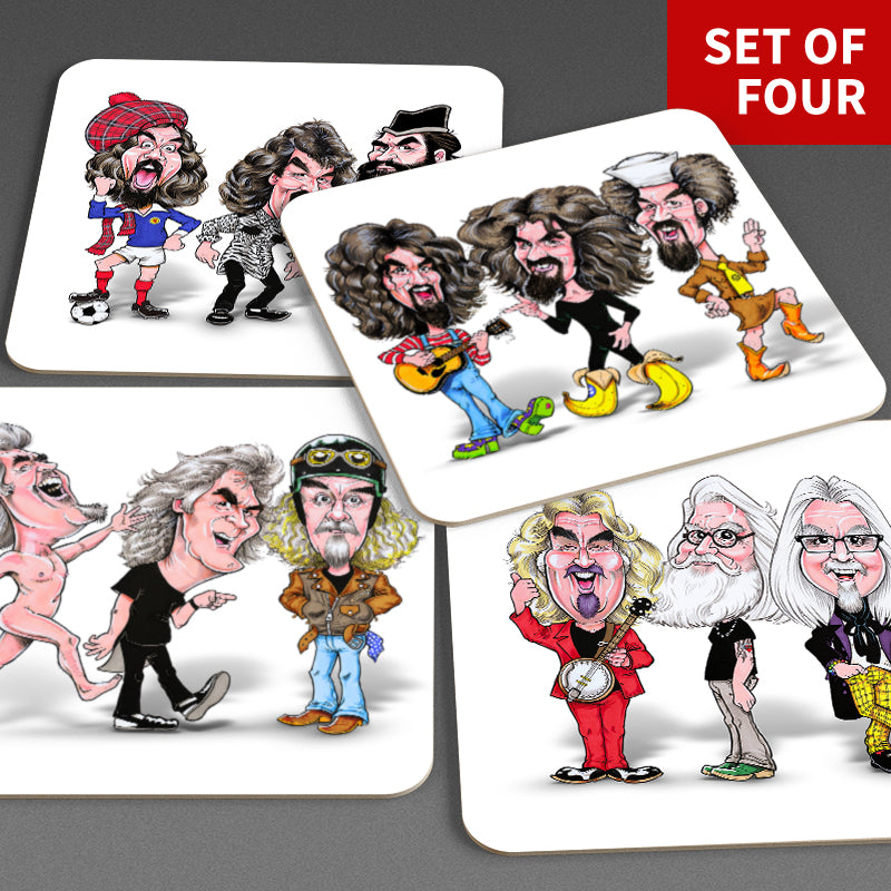 Oor Billy - Set of 4 Coasters