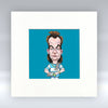 The Barman - Colour Mounted Print