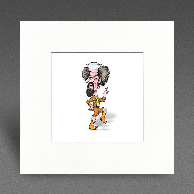 Brownie Billy - Mounted Print