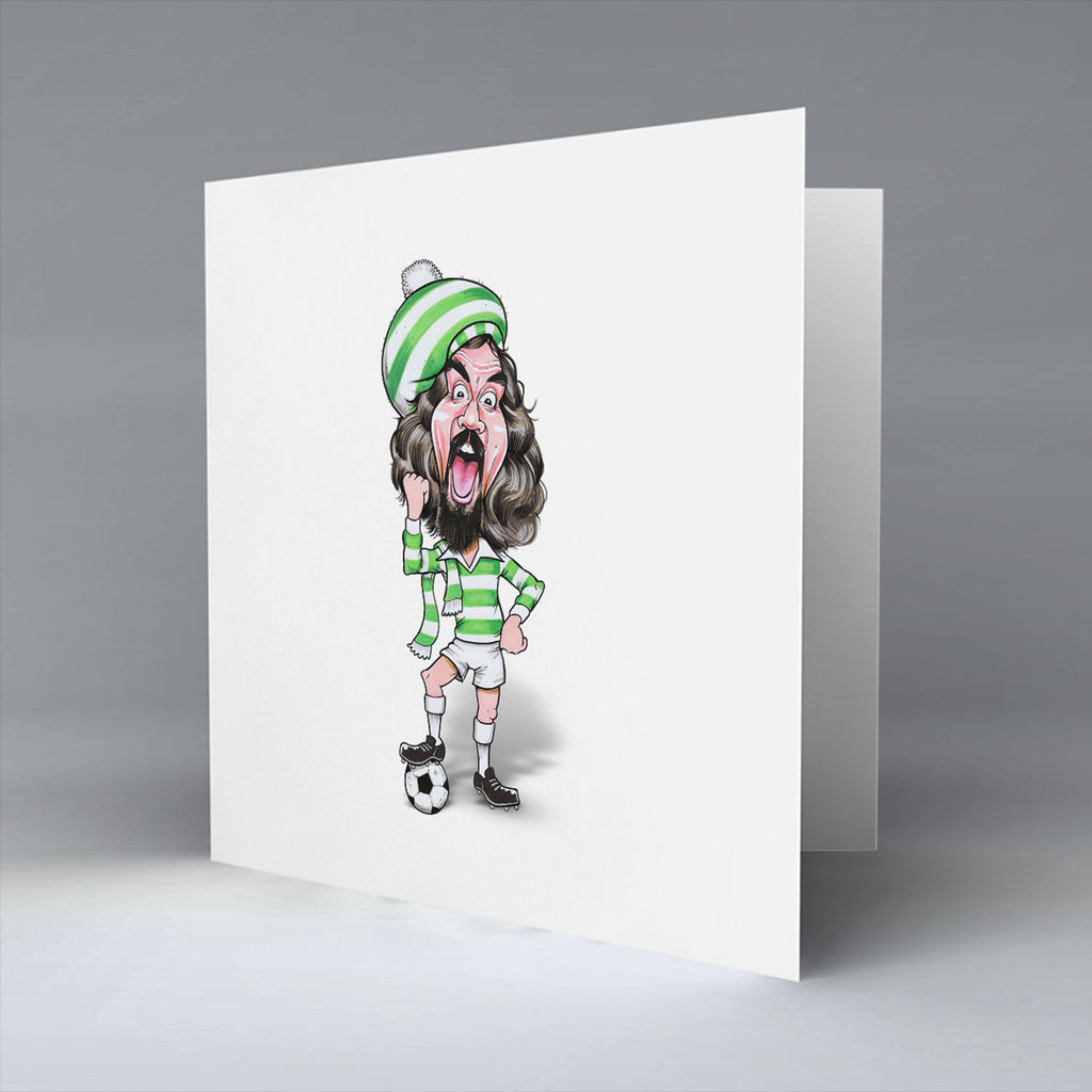 Football Billy - Greetings Card