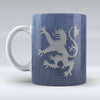 Denim Rampant Lion - Mug