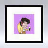 Hello gorgeous - Colour Mounted Print