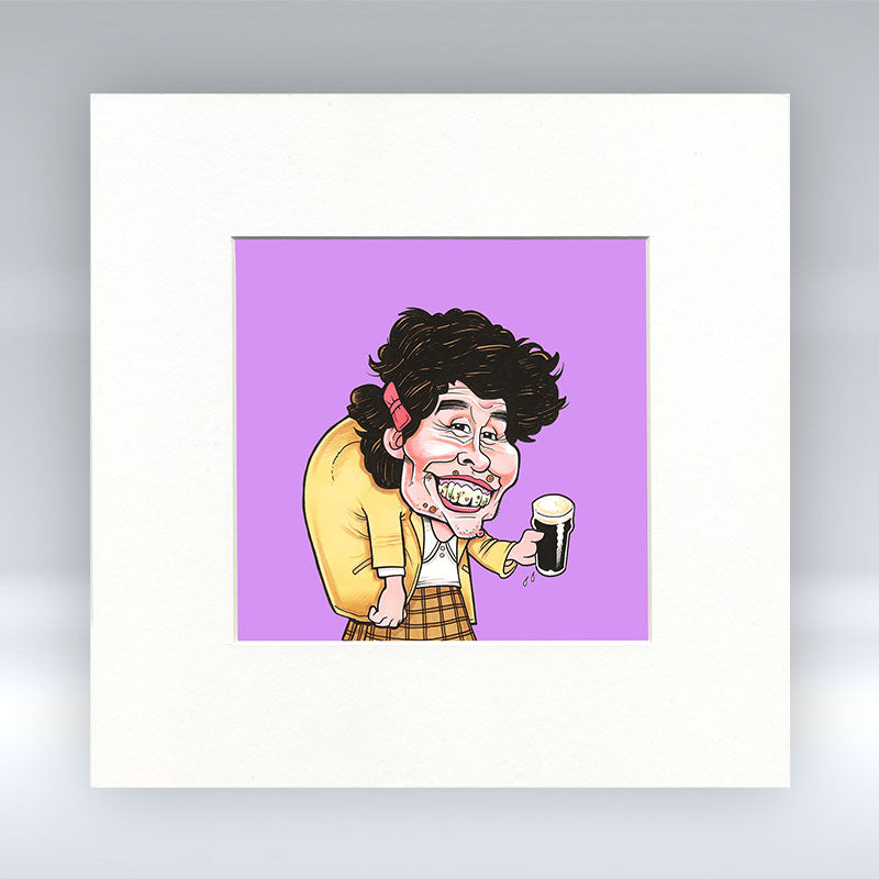 Hello gorgeous - Colour Mounted Print
