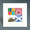 Glasgow Pop Art 3 - Mounted Print