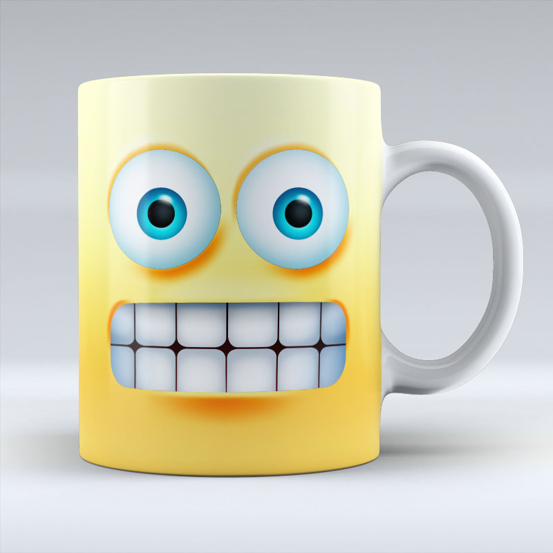 Grimace Emoji - Mug