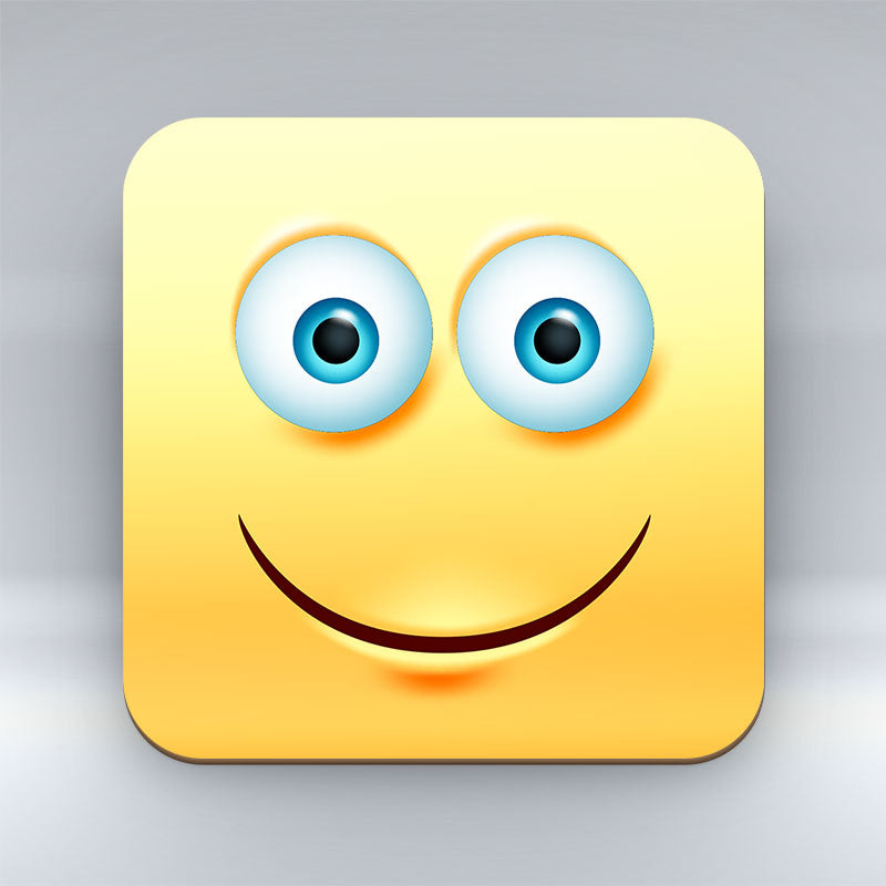 Happy Emoji - Coaster