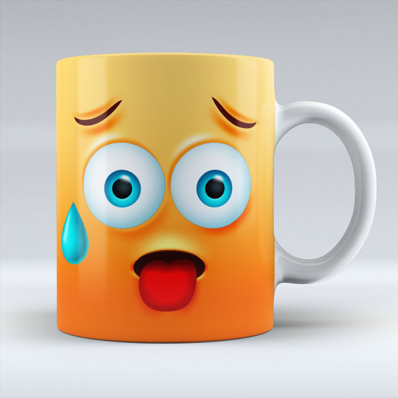 Hot Emoji - Mug