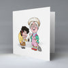 The Auld Burdz Greetings Card