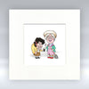 The Auld Burdz - Mounted Print