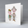 Auld Pals Greetings Card
