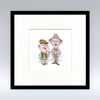 Auld Pals - Mounted Print