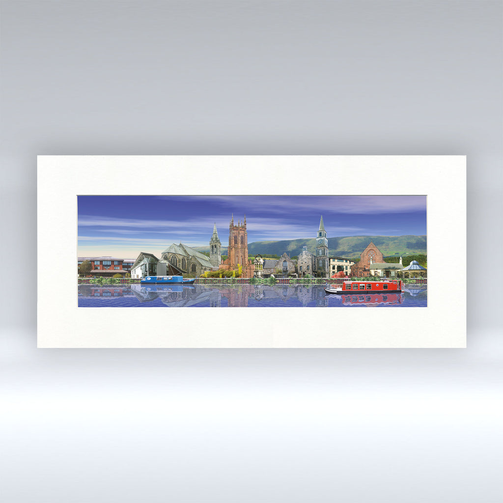 Kirkintilloch Day - Mounted Print
