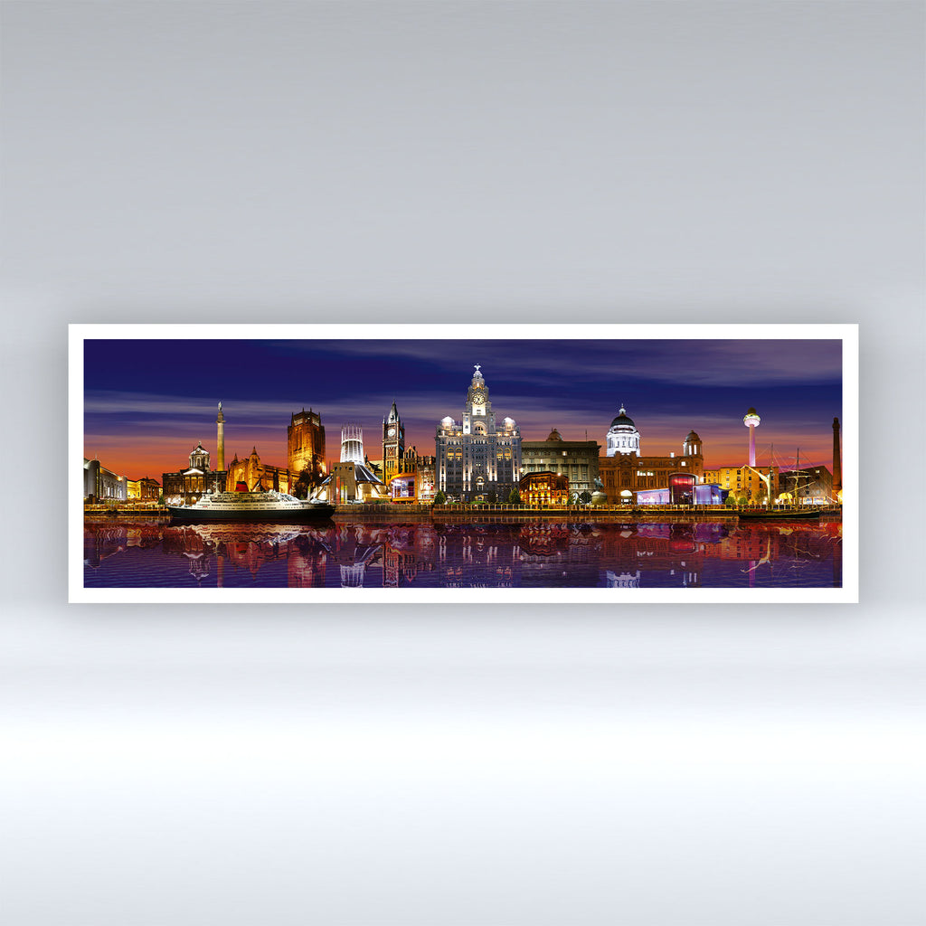 Liverpool Night - Print