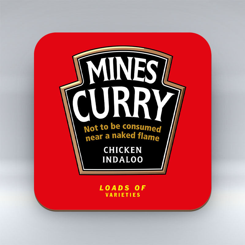 Mines Curry - chicken indaloo - Coaster