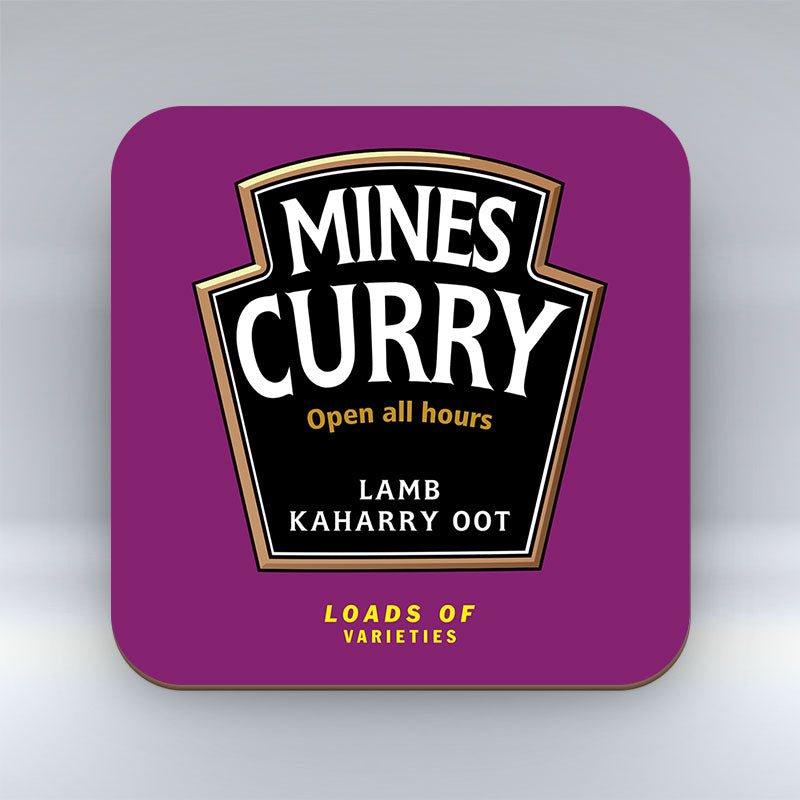 Mines Curry - lamb kaharry oot - Coaster