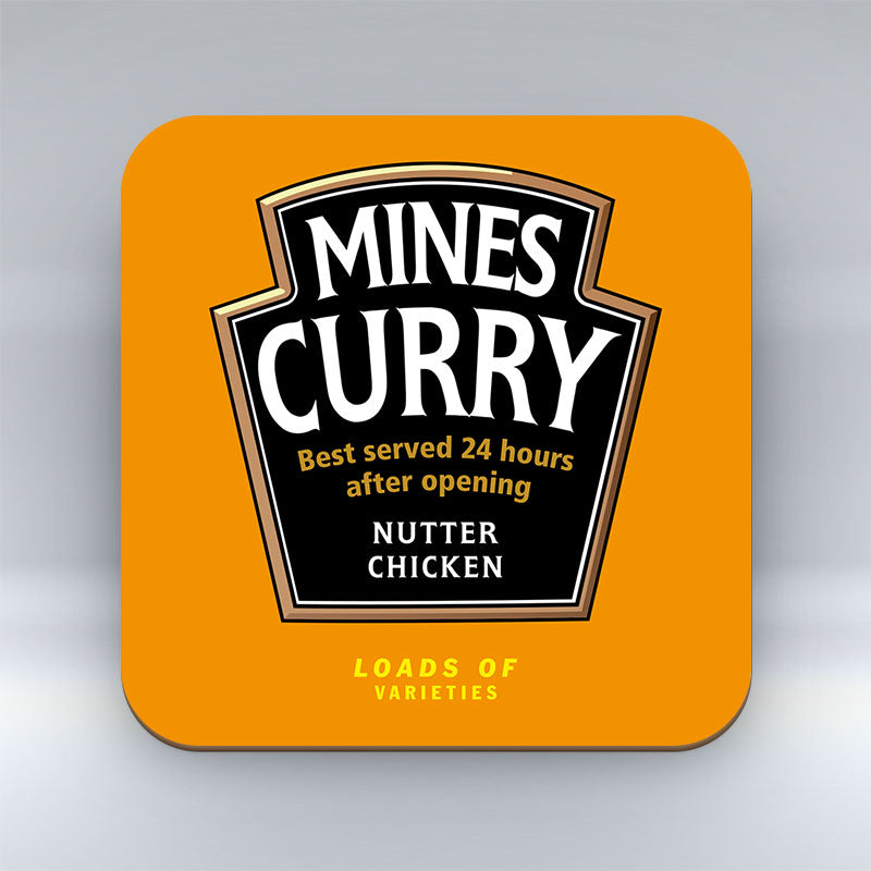 Mines Curry - nutter chicken - Coaster